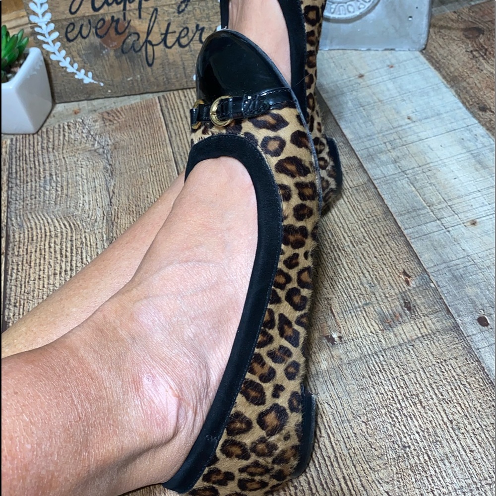 AGL ATTILIO GIUSTI LEOMBRUNI LEOPARD FLAT SLIP ON - Picture 9 of 9